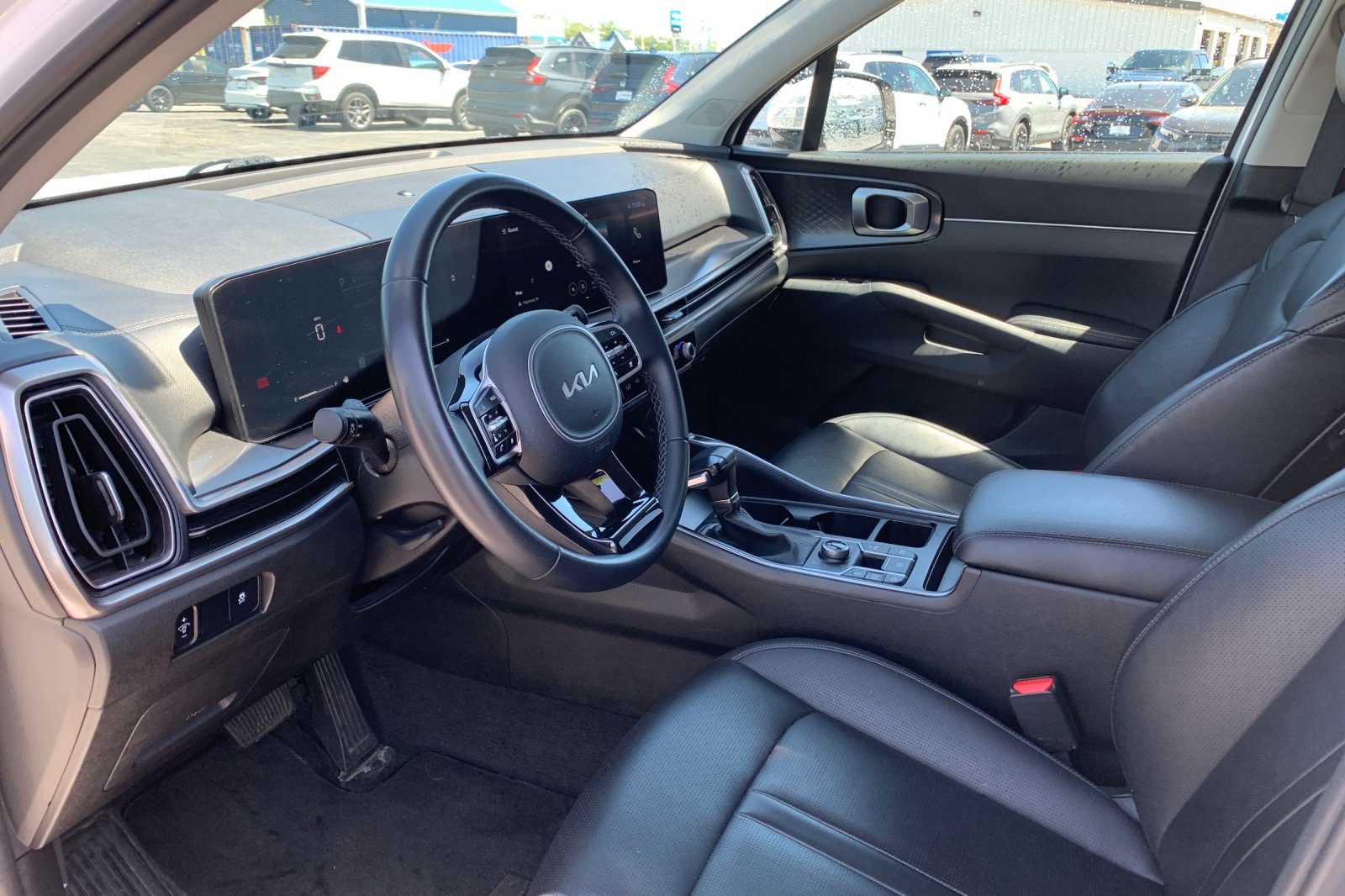 Used 2024 White Pearl Kia S image 12