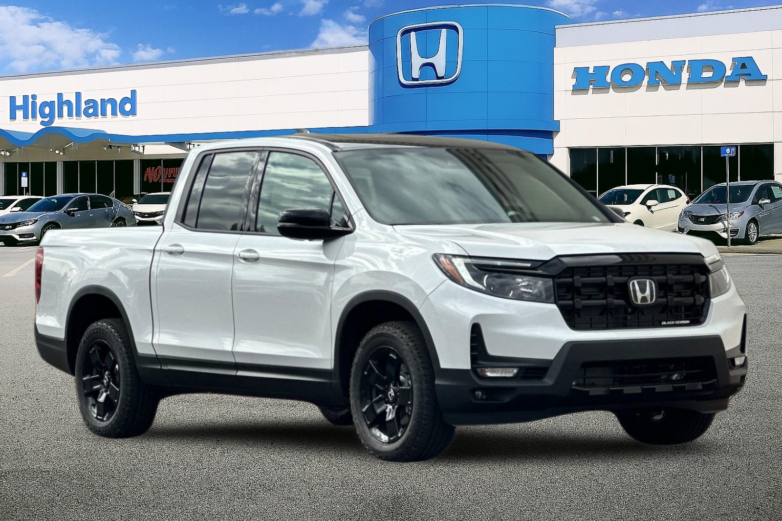 New 2026 Platinum White Pearl Honda Black Edition image 7