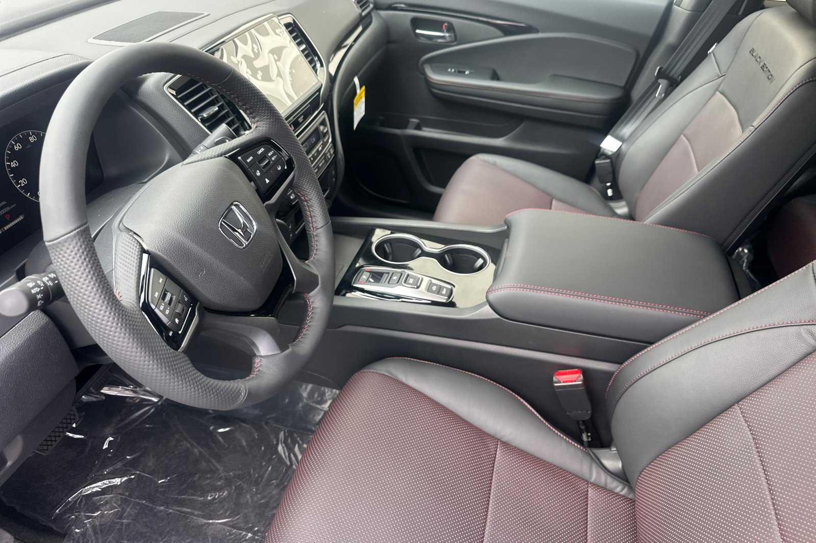 New 2026 Platinum White Pearl Honda Black Edition image 9