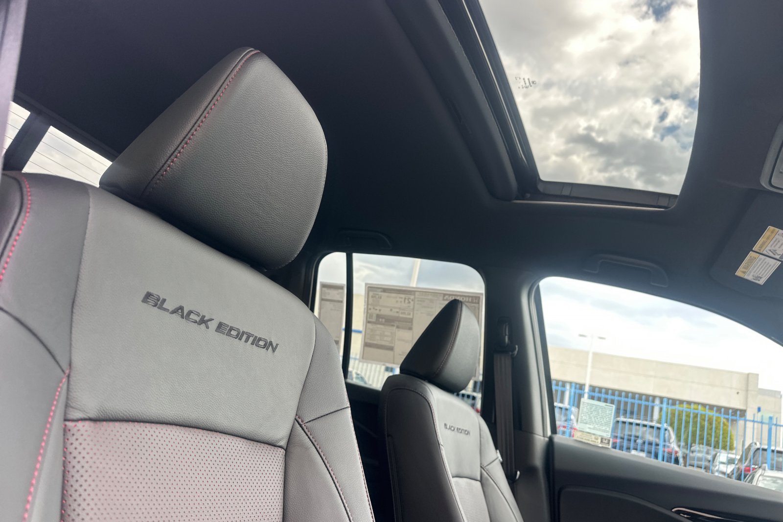 New 2026 Platinum White Pearl Honda Black Edition image 16