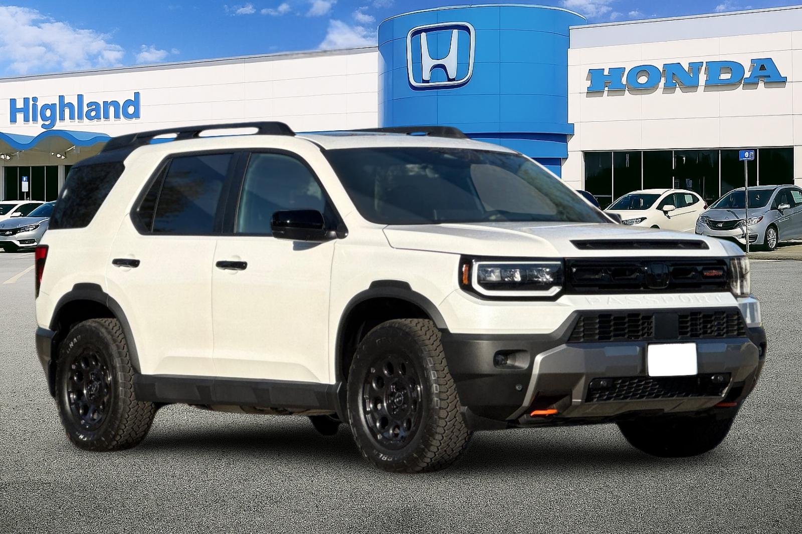 New 2026 Platinum White Pearl Honda TrailSport Blackout image 7