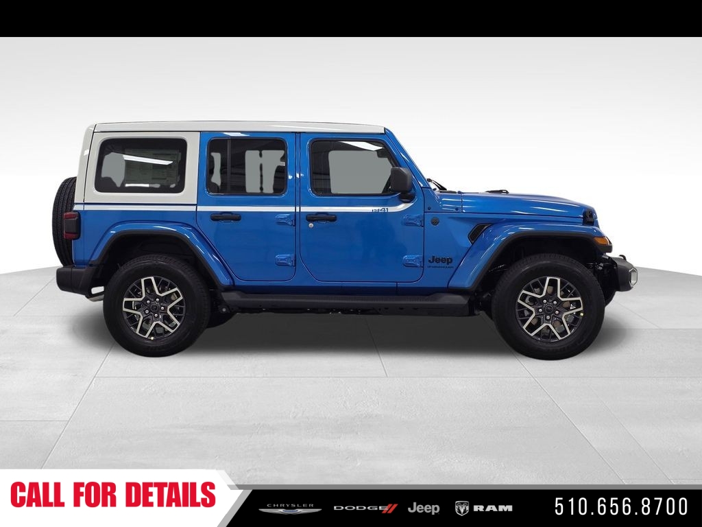 New 2026 Hydro Blue Pearl-Coat Exterior Paint Jeep Sahara image 4