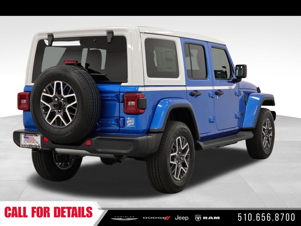 New 2026 Hydro Blue Pearl-Coat Exterior Paint Jeep Sahara image 5