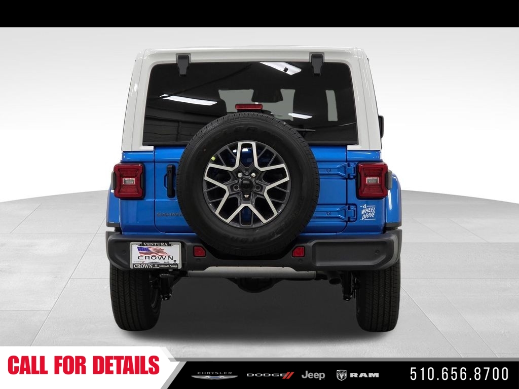 New 2026 Hydro Blue Pearl-Coat Exterior Paint Jeep Sahara image 6
