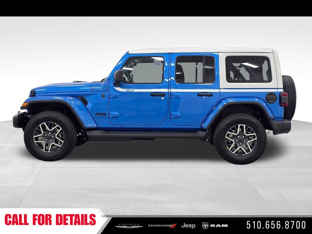 New 2026 Hydro Blue Pearl-Coat Exterior Paint Jeep Sahara image 8