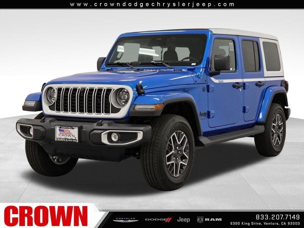 New 2026 Hydro Blue Pearl-Coat Exterior Paint Jeep Sahara image 26