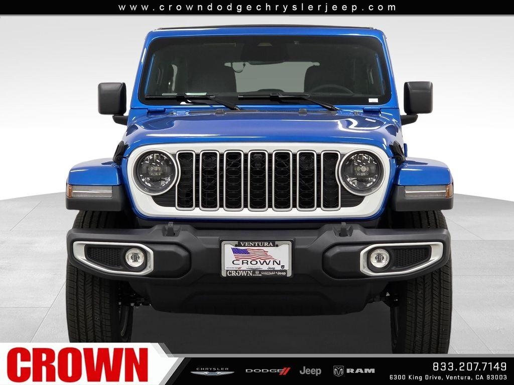New 2026 Hydro Blue Pearl-Coat Exterior Paint Jeep Sahara image 27