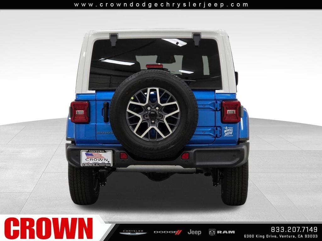 New 2026 Hydro Blue Pearl-Coat Exterior Paint Jeep Sahara image 31