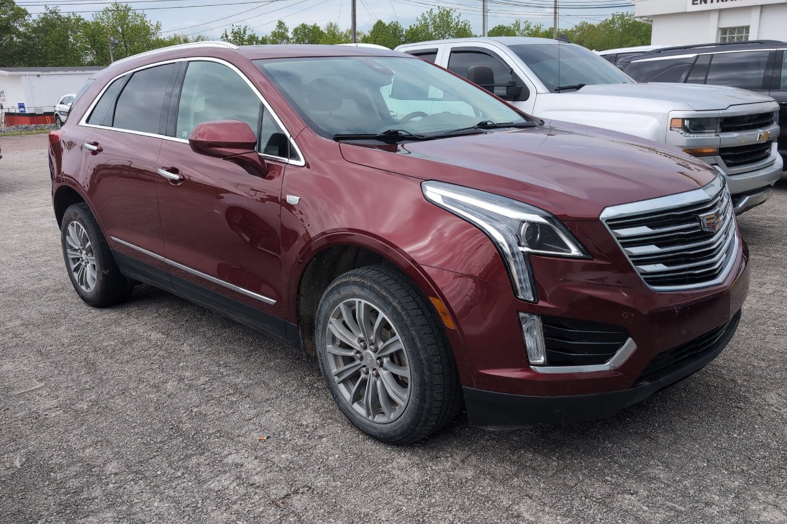 Used 2017 Red Cadillac Luxury image 2