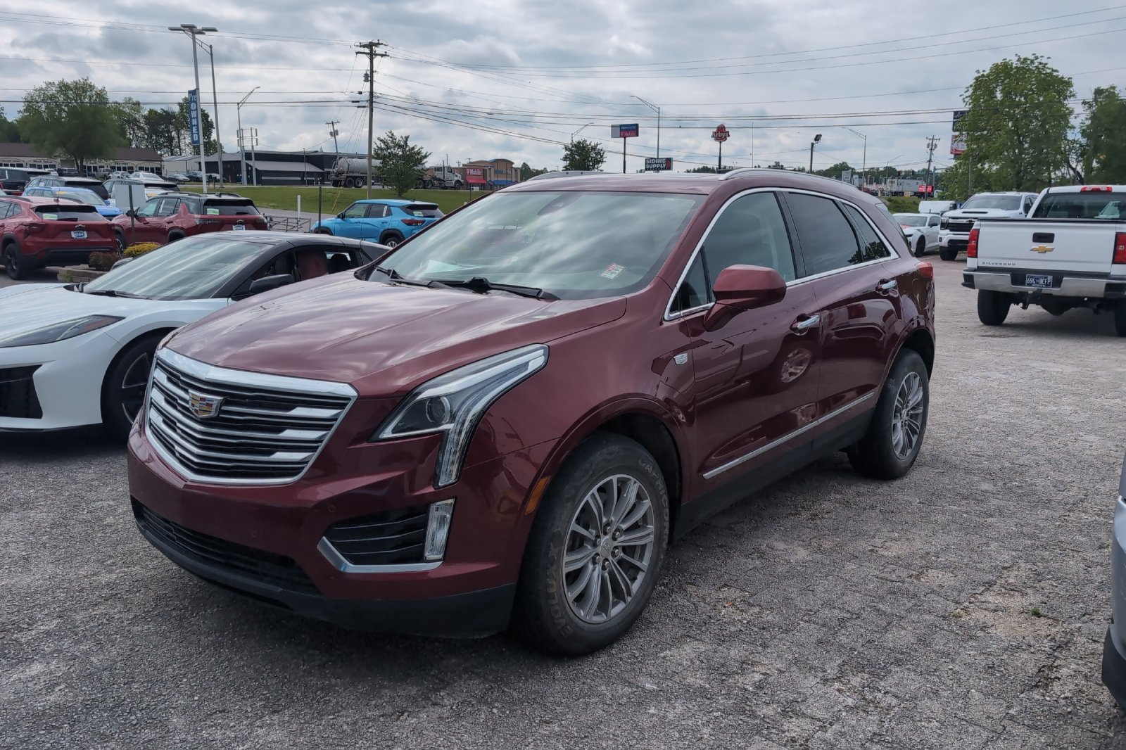 Used 2017 Red Cadillac Luxury image 9