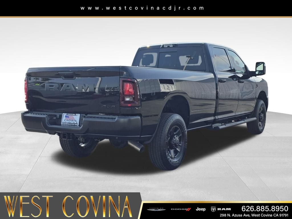 New 2026 Diamond Black Crystal Pearl-Coat Exterior Paint RAM Tradesman image 5