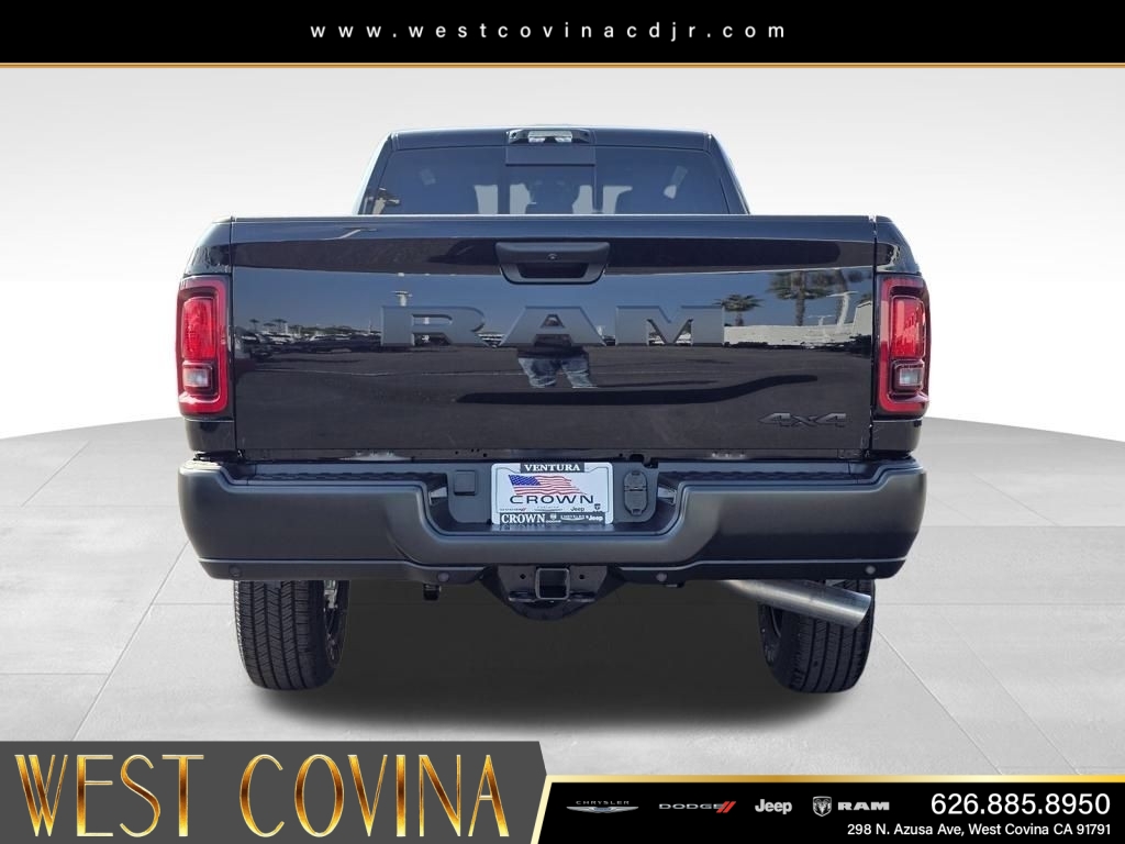 New 2026 Diamond Black Crystal Pearl-Coat Exterior Paint RAM Tradesman image 6