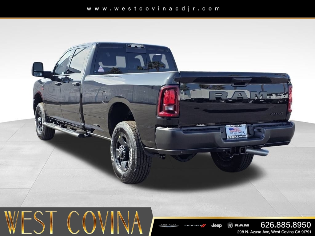 New 2026 Diamond Black Crystal Pearl-Coat Exterior Paint RAM Tradesman image 7