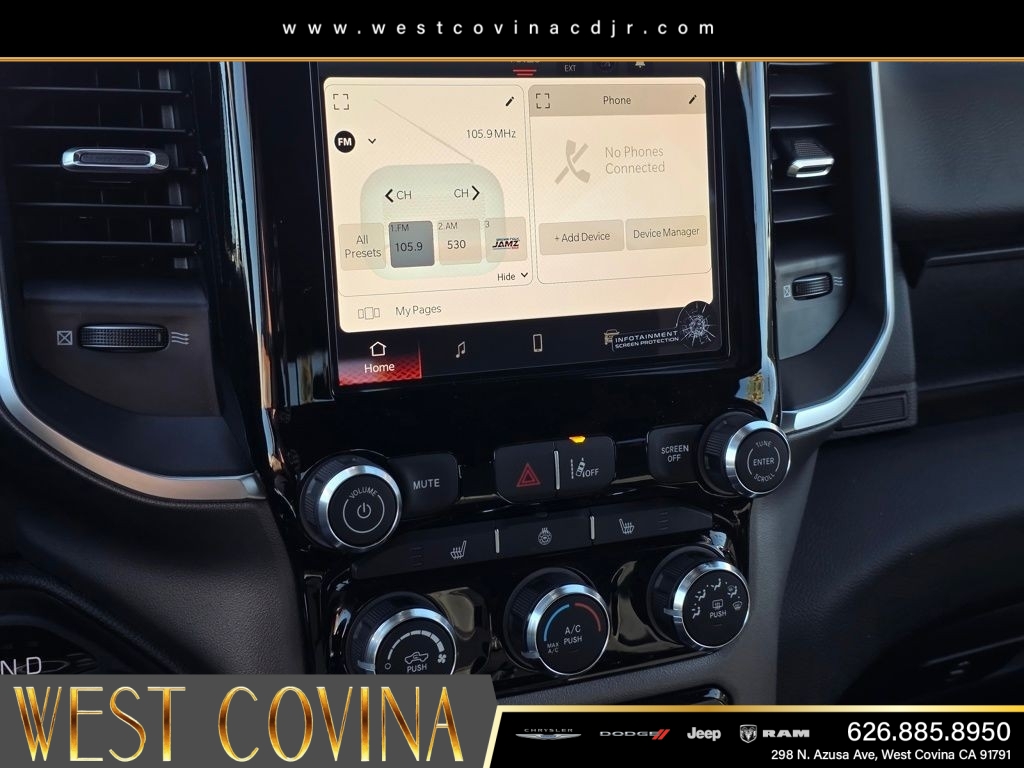 New 2026 Diamond Black Crystal Pearl-Coat Exterior Paint RAM Big Horn/Lone Star image 22