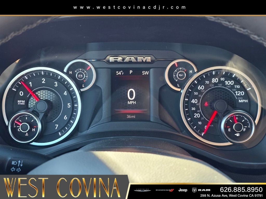 New 2026 Diamond Black Crystal Pearl-Coat Exterior Paint RAM Big Horn/Lone Star image 24