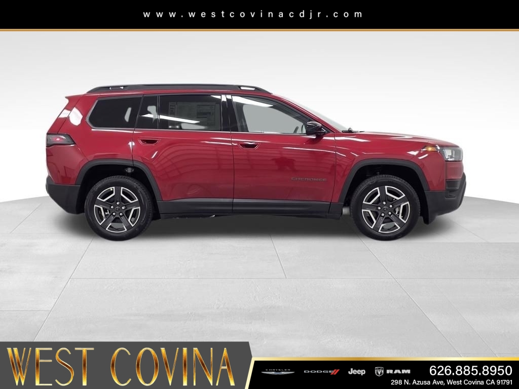 New 2026 Red Hot Pearl-Coat Exterior Paint Jeep Laredo image 4