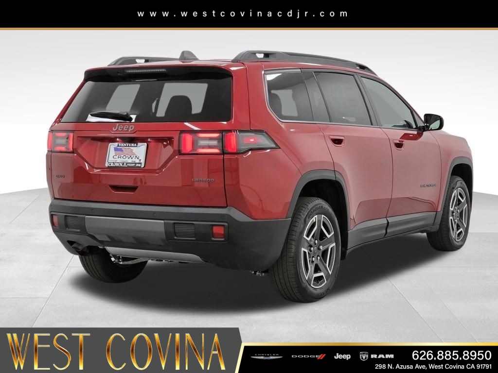 New 2026 Red Hot Pearl-Coat Exterior Paint Jeep Laredo image 5