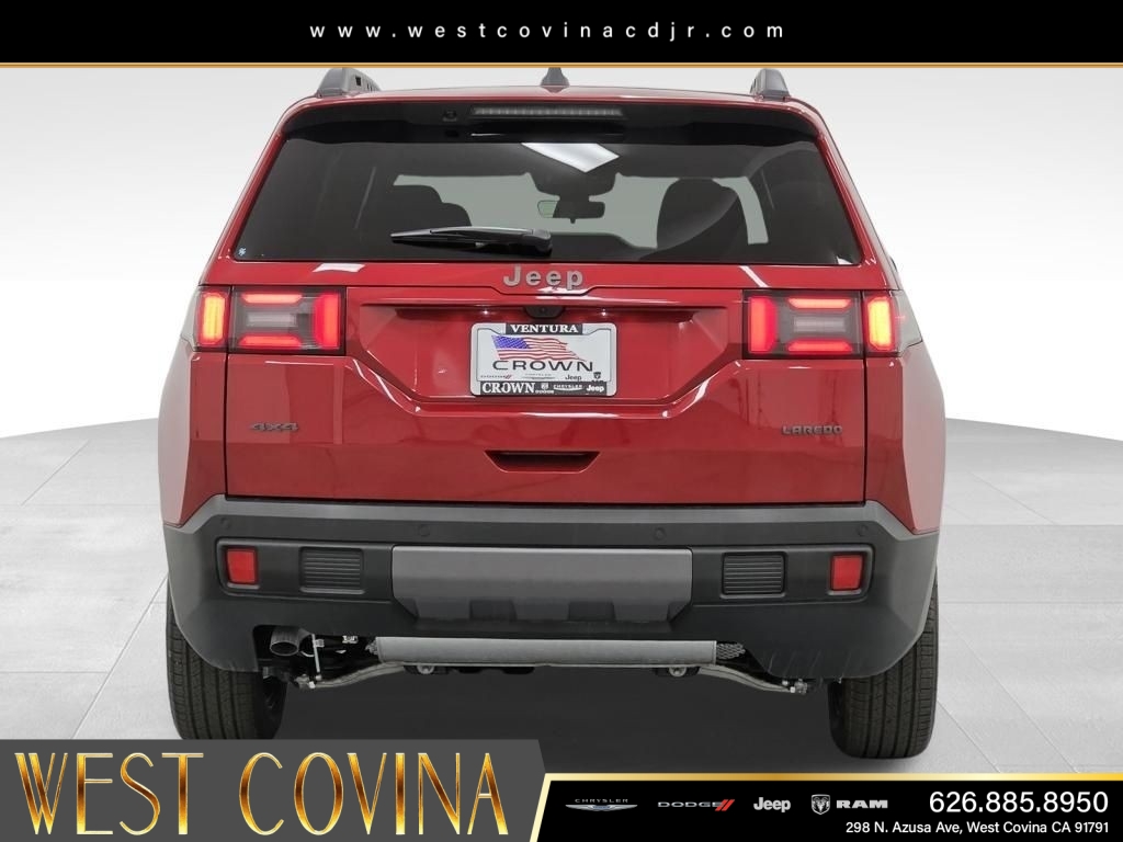 New 2026 Red Hot Pearl-Coat Exterior Paint Jeep Laredo image 6