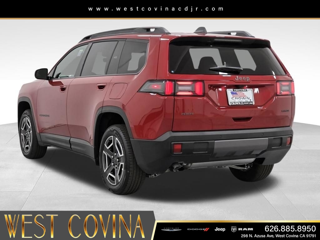 New 2026 Red Hot Pearl-Coat Exterior Paint Jeep Laredo image 7