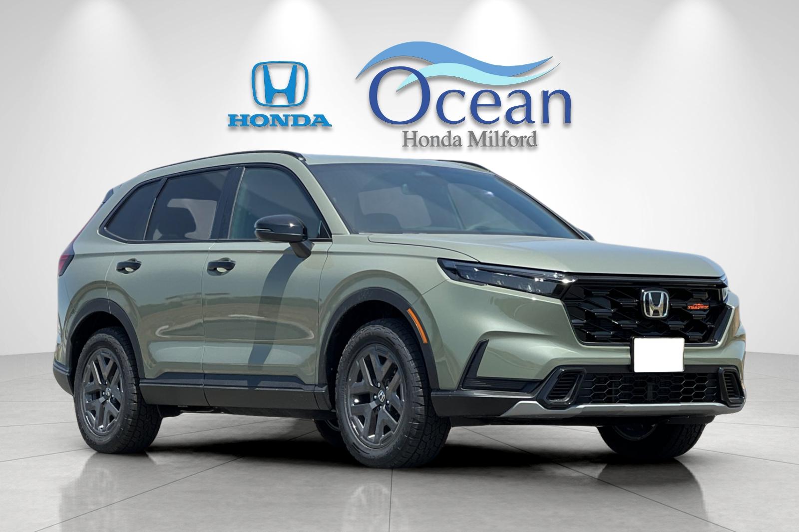 New 2026 Ash Green Metallic Honda AWD TrailSport Hybrid image 7