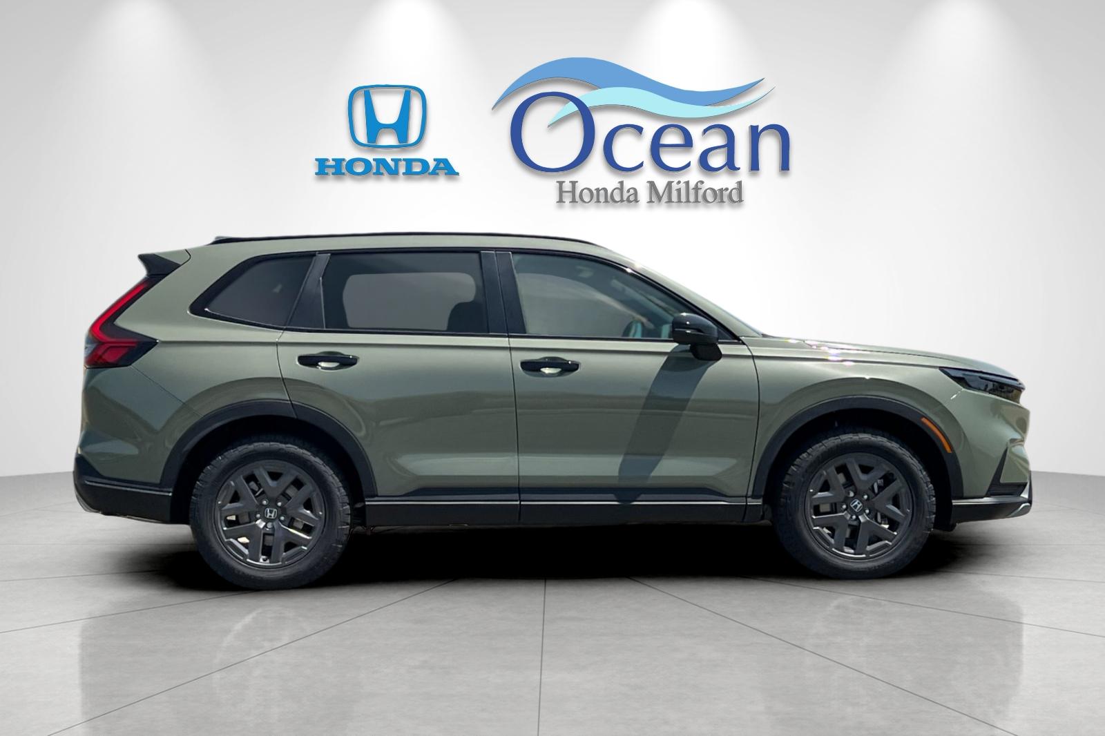 New 2026 Ash Green Metallic Honda AWD TrailSport Hybrid image 6
