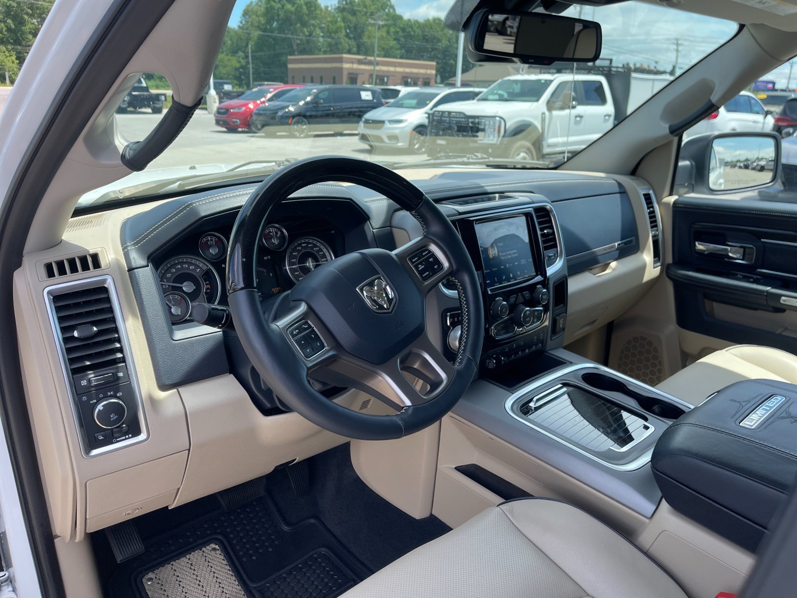 Used 2018 White Ram Laramie Longhorn image 11