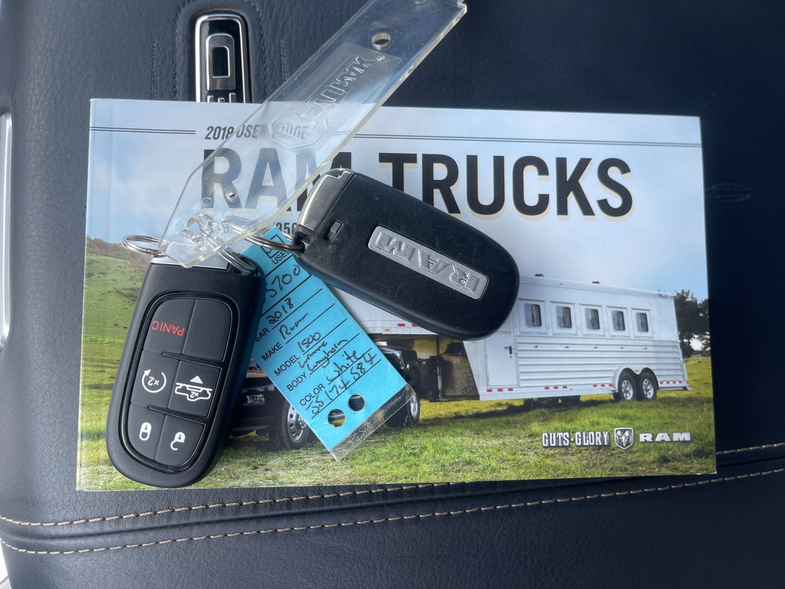 Used 2018 White Ram Laramie Longhorn image 10