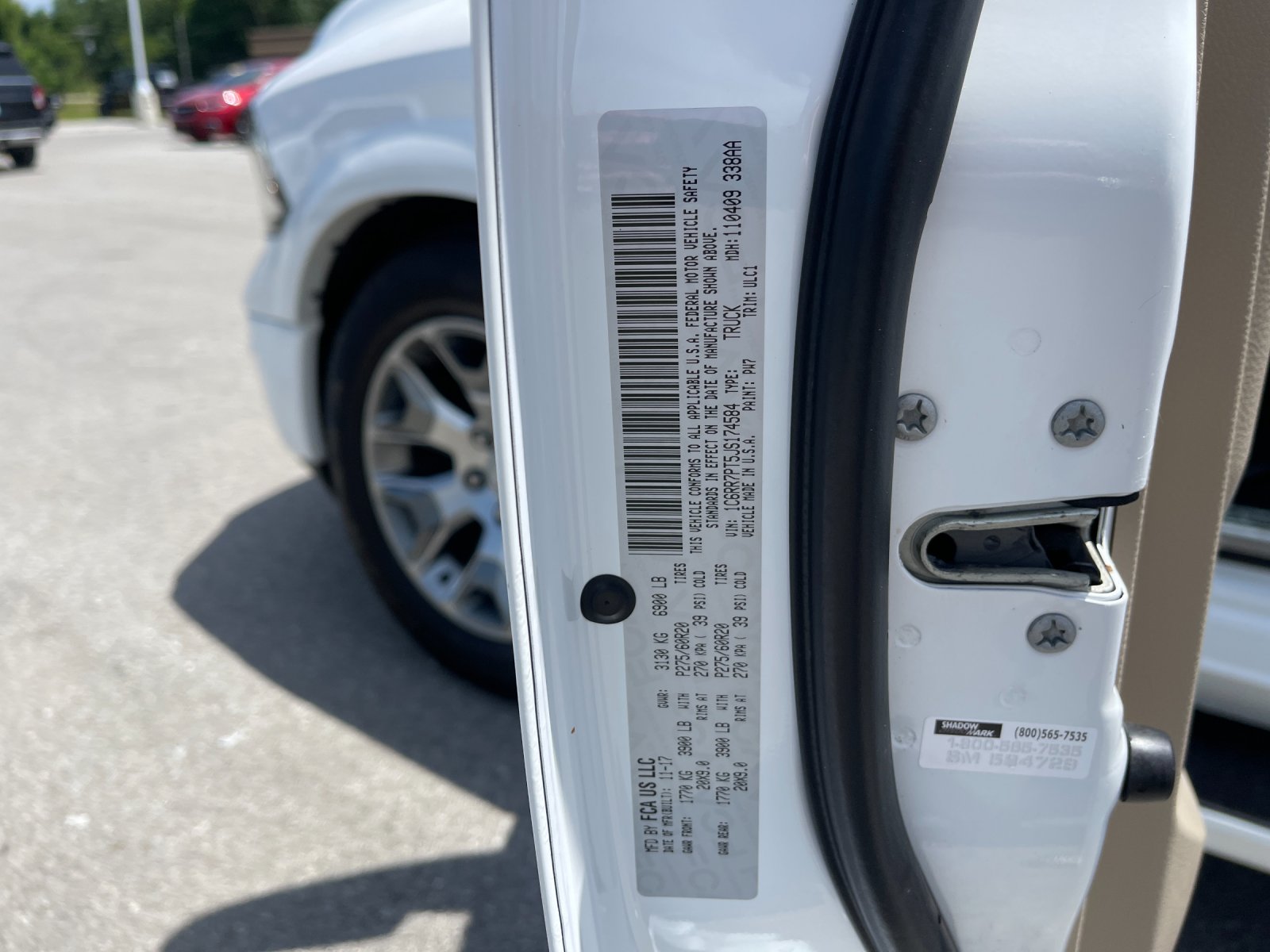 Used 2018 White Ram Laramie Longhorn image 33