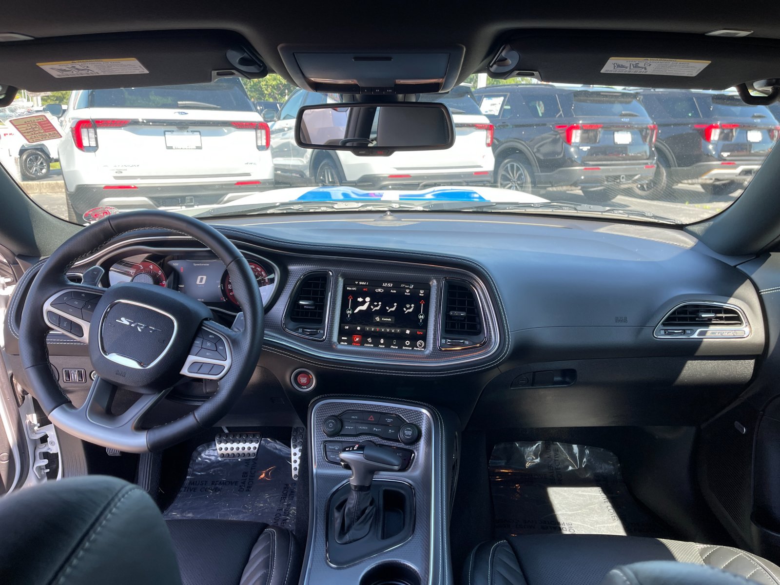 Used 2021 White Dodge SRT Super Stock image 15