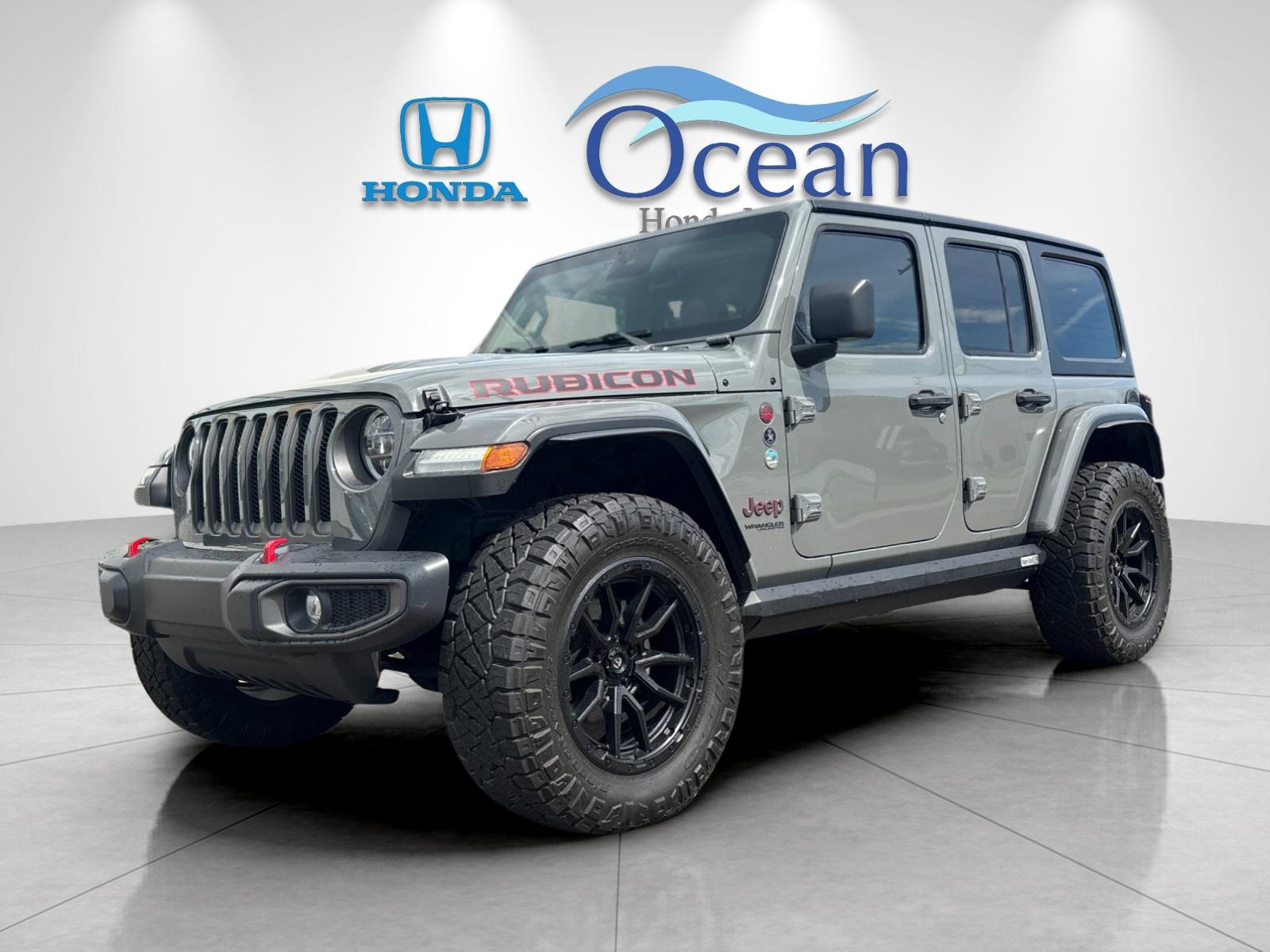 Used 2022 Gray Clearcoat Jeep Unlimited Rubicon image 7