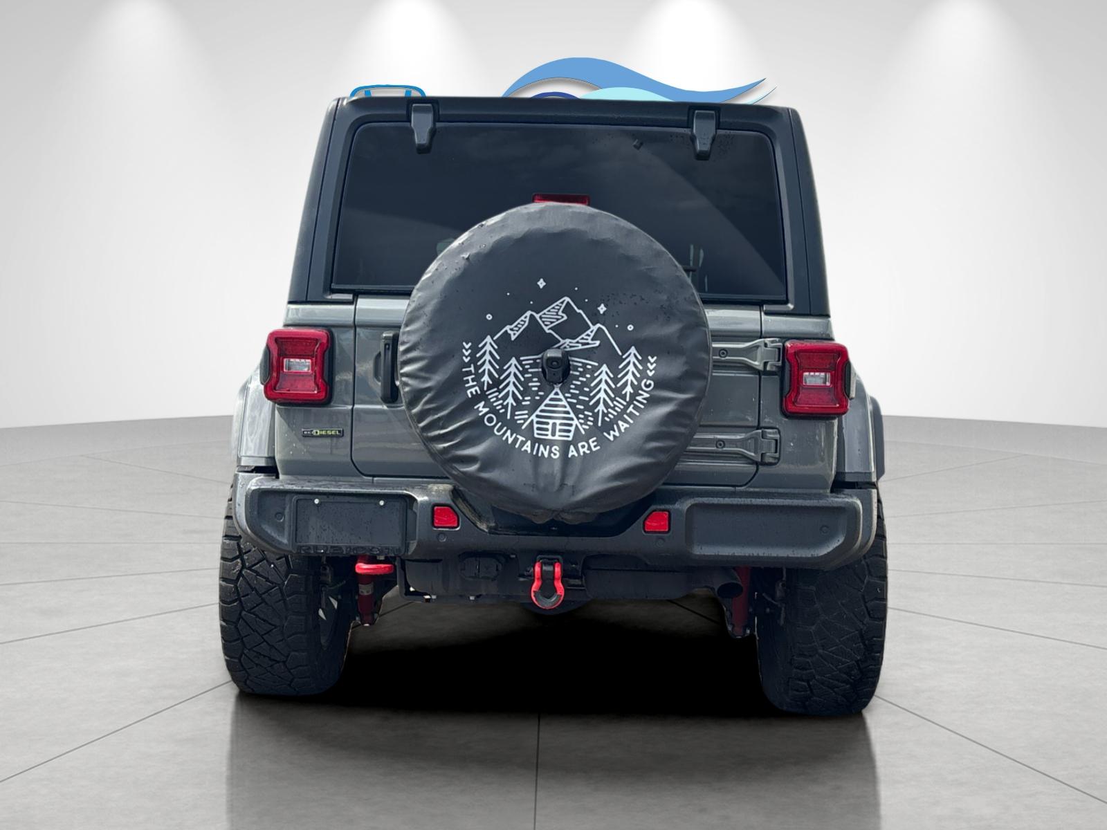 Used 2022 Gray Clearcoat Jeep Unlimited Rubicon image 4