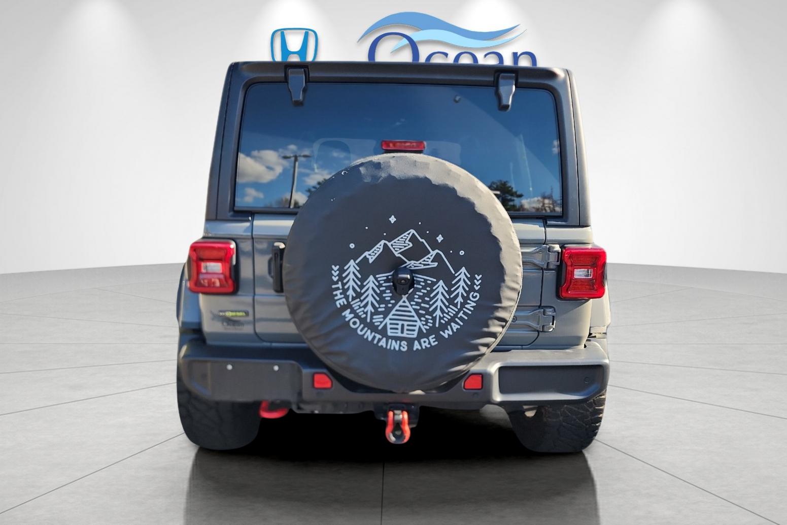 Used 2022 Sting-Gray Clearcoat Jeep Unlimited Rubicon image 4