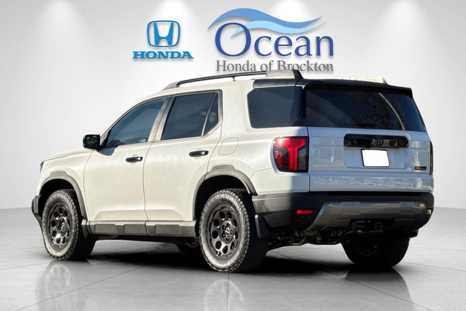 New 2026 Platinum White Pearl Honda TrailSport Blackout image 3