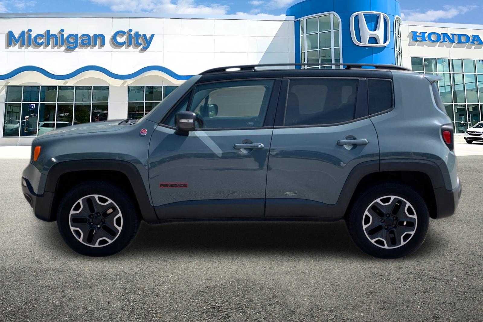 Used 2016 Jeep Renegade Trailhawk with VIN ZACCJBCT7GPD89106 for sale in Michigan City, IN