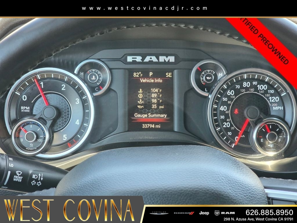 Certified Used 2022 Red Ram Big Horn/Lone Star image 32
