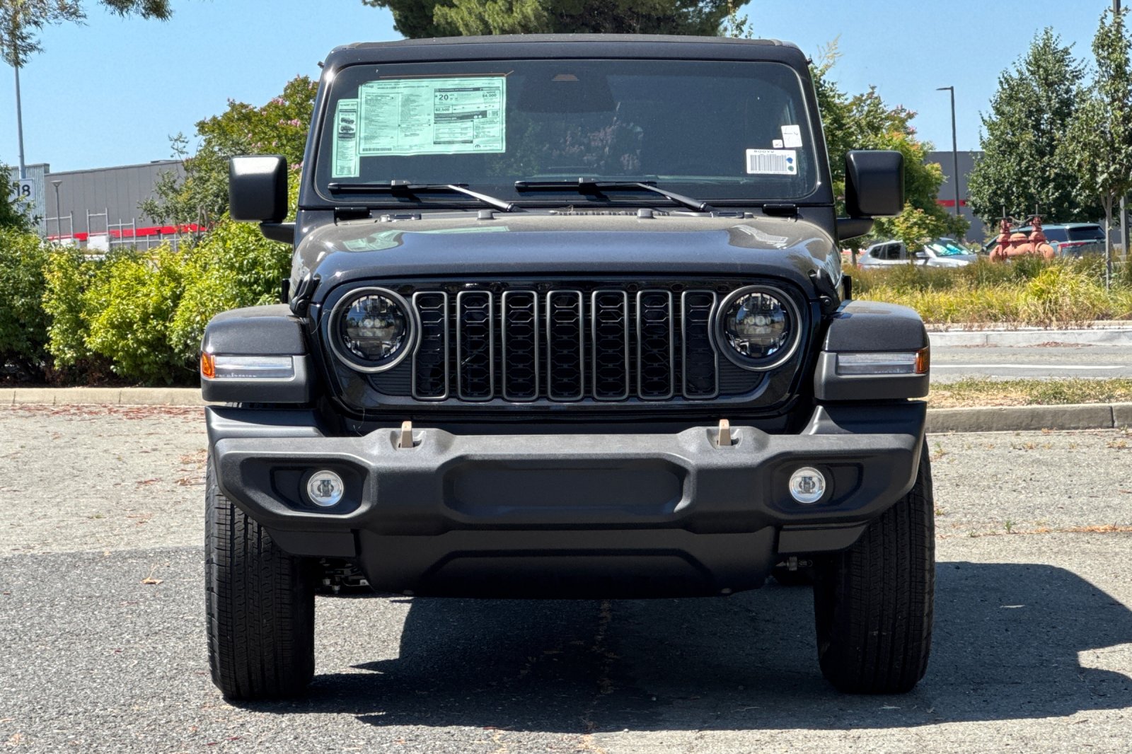 New 2026 Black Clear-Coat Exterior Paint Jeep 85th Anniversary Edition image 8