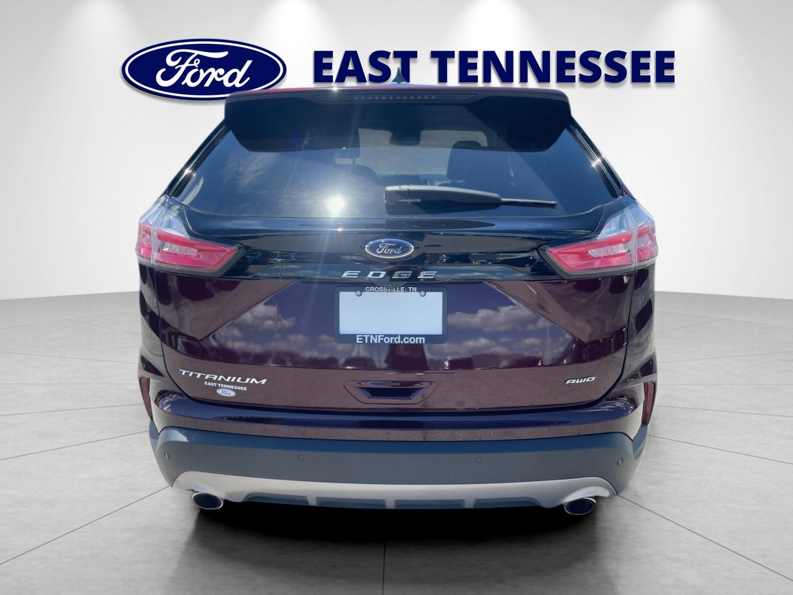 Certified Used 2024 Burgundy Ford Titanium image 4