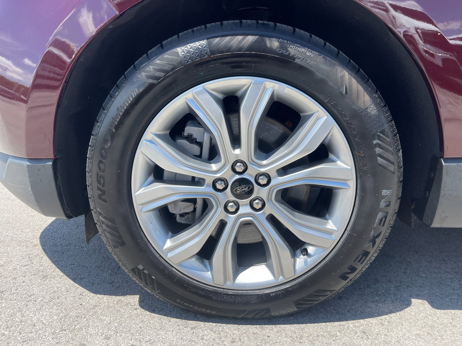 Certified Used 2024 Burgundy Ford Titanium image 31