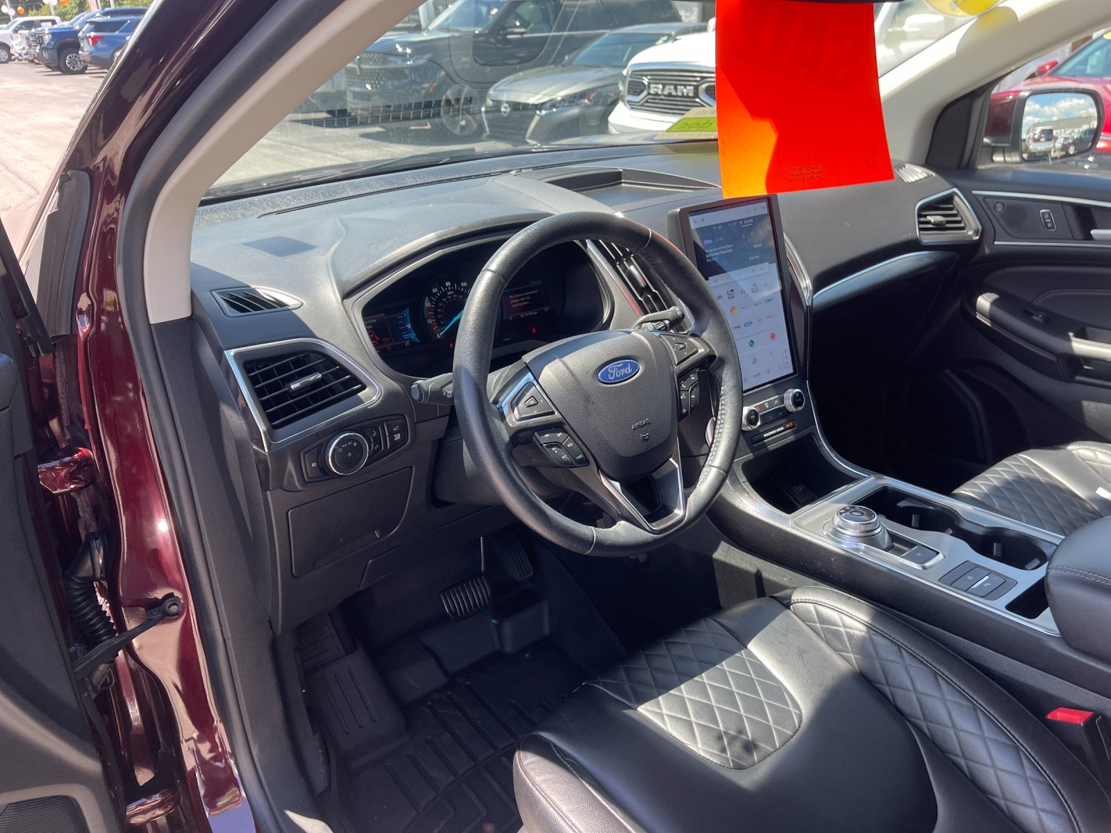 Certified Used 2024 Burgundy Ford Titanium image 11