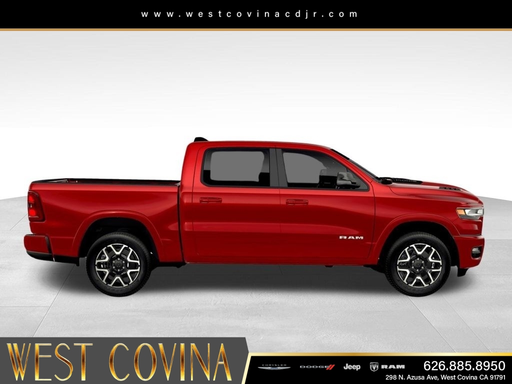 New 2026 Molten Red Pearl-Coat Exterior Paint RAM Laramie image 9