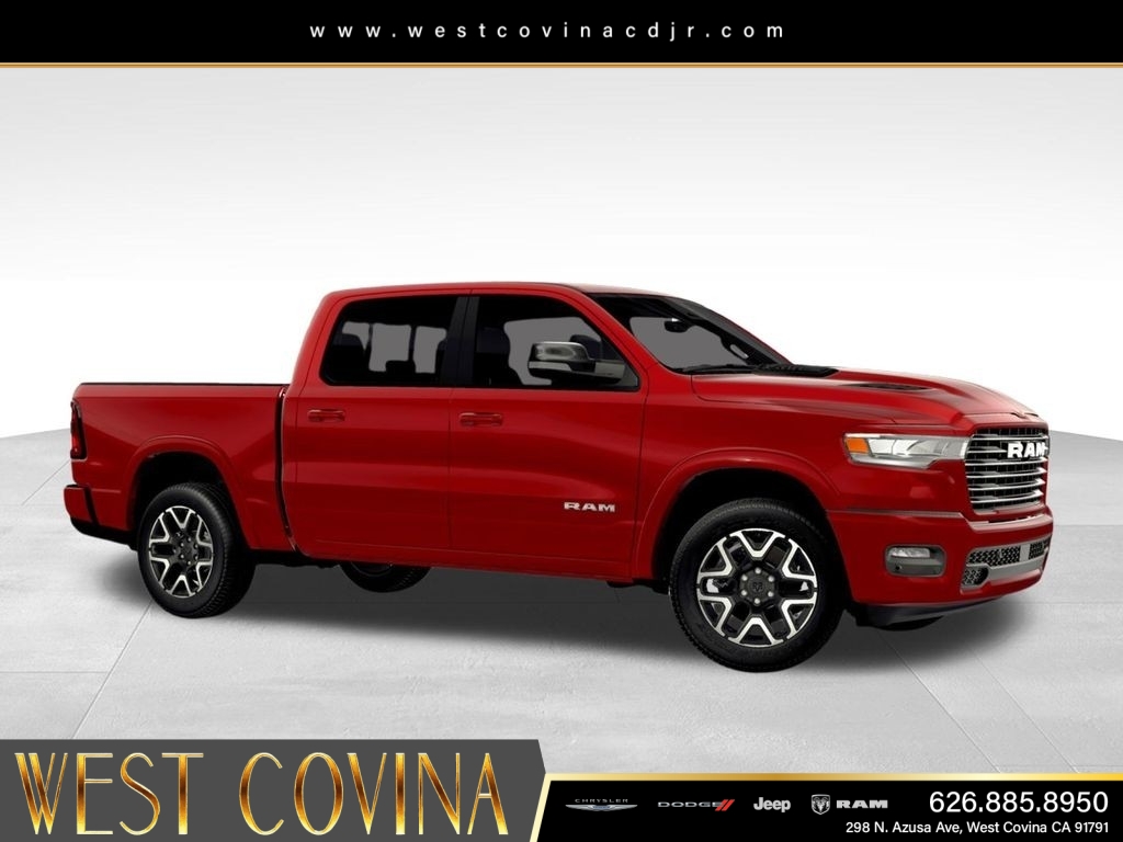 New 2026 Molten Red Pearl-Coat Exterior Paint RAM Laramie image 10