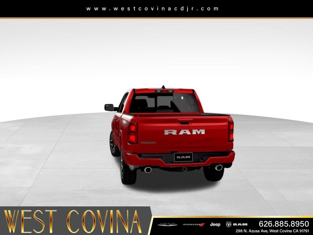 New 2026 Molten Red Pearl-Coat Exterior Paint RAM Laramie image 13