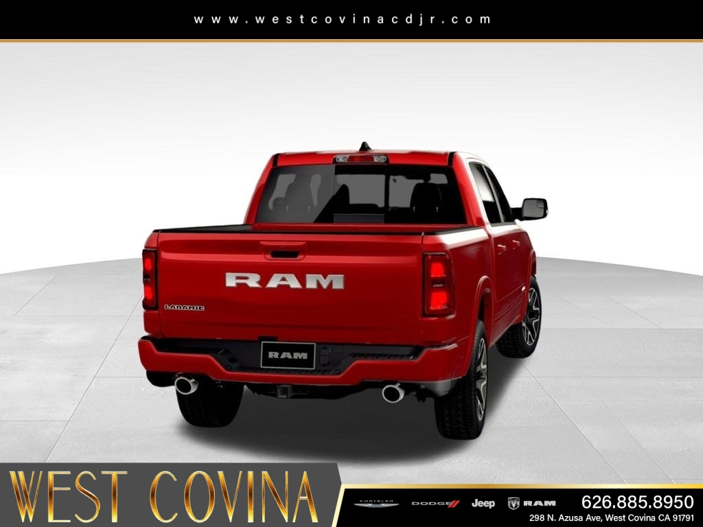 New 2026 Molten Red Pearl-Coat Exterior Paint RAM Laramie image 14
