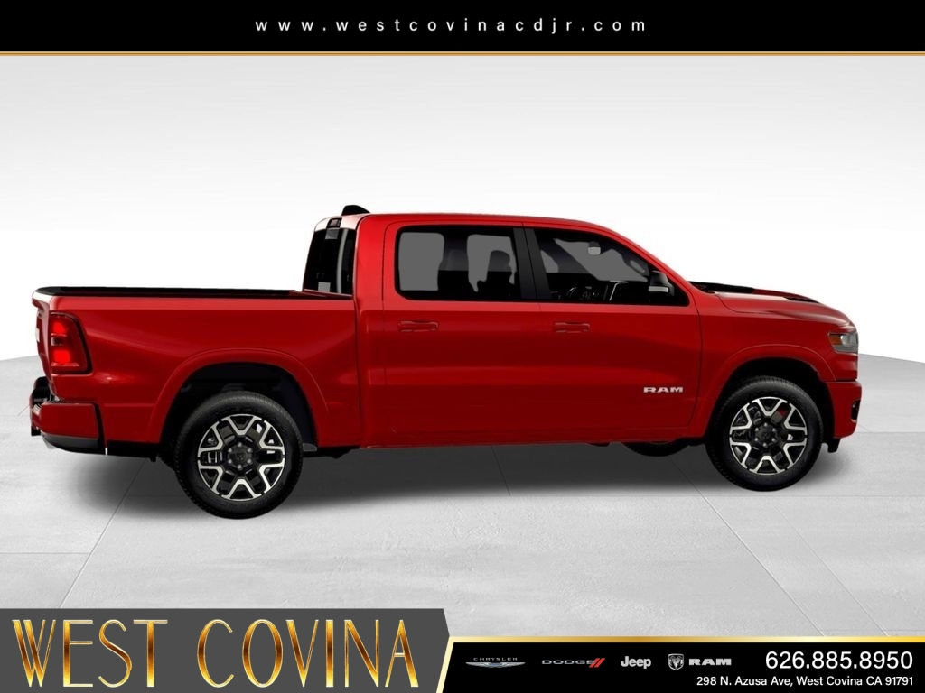 New 2026 Molten Red Pearl-Coat Exterior Paint RAM Laramie image 15
