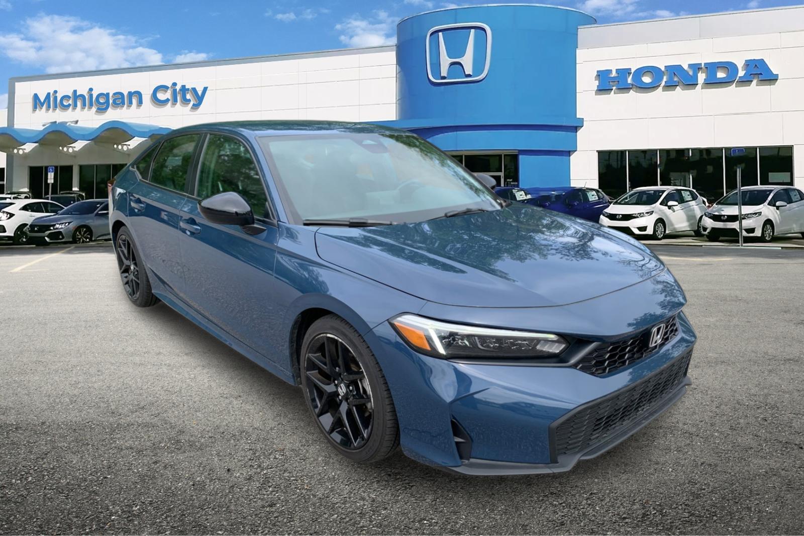 Certified Used 2025 Blue Honda Sport image 7