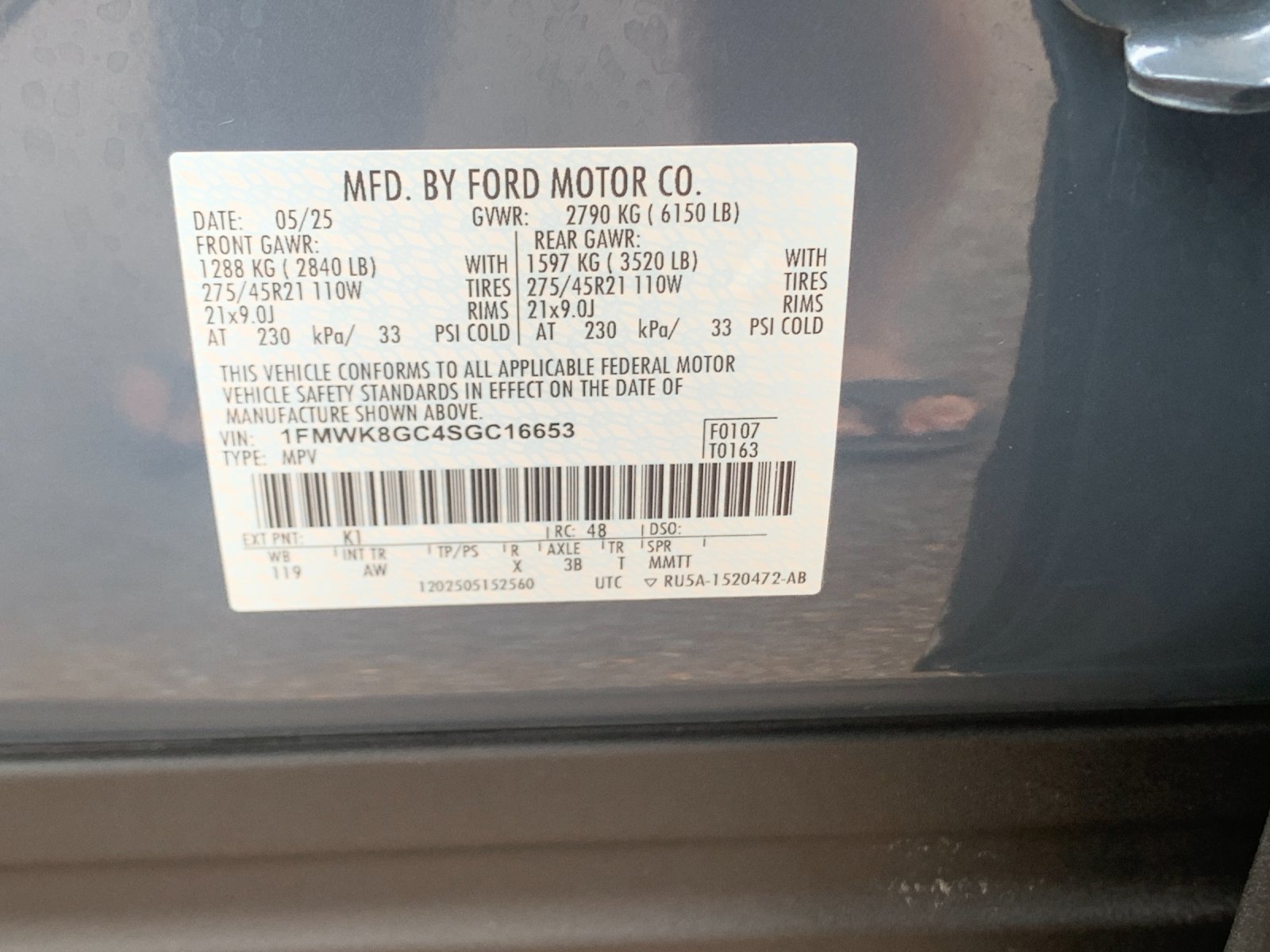 Used 2025 Blue Ford ST image 36