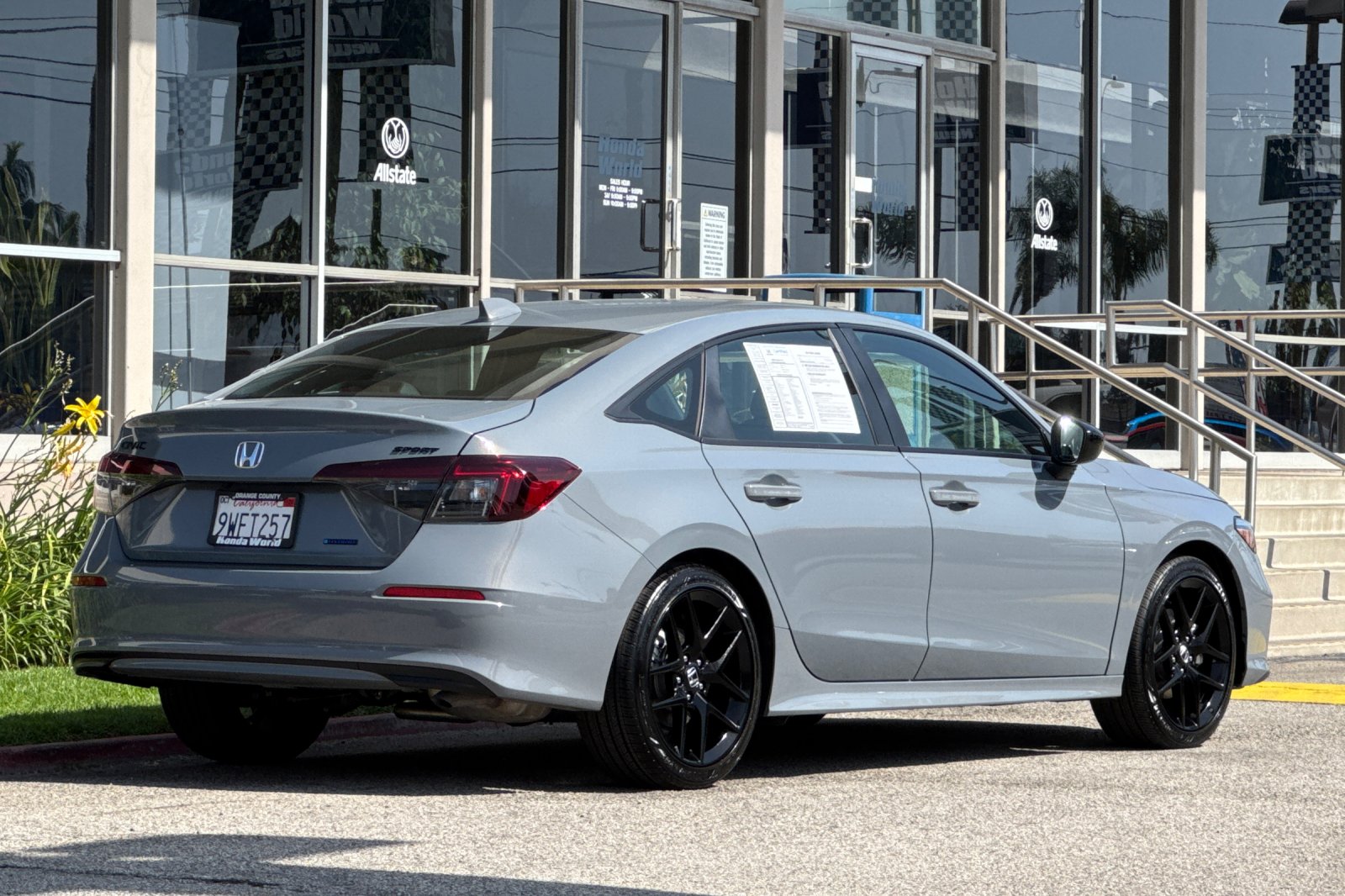 Certified Used 2026 Urban Gray Pearl Honda 2WD Sport Hybrid image 4