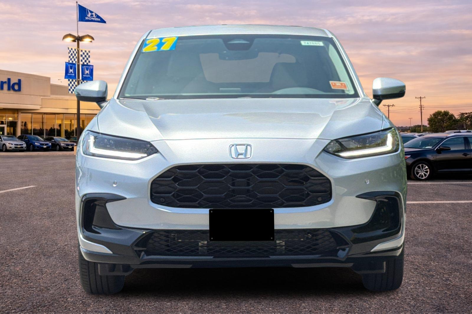 New 2027 Solar Silver Metallic Honda EX-L image 9