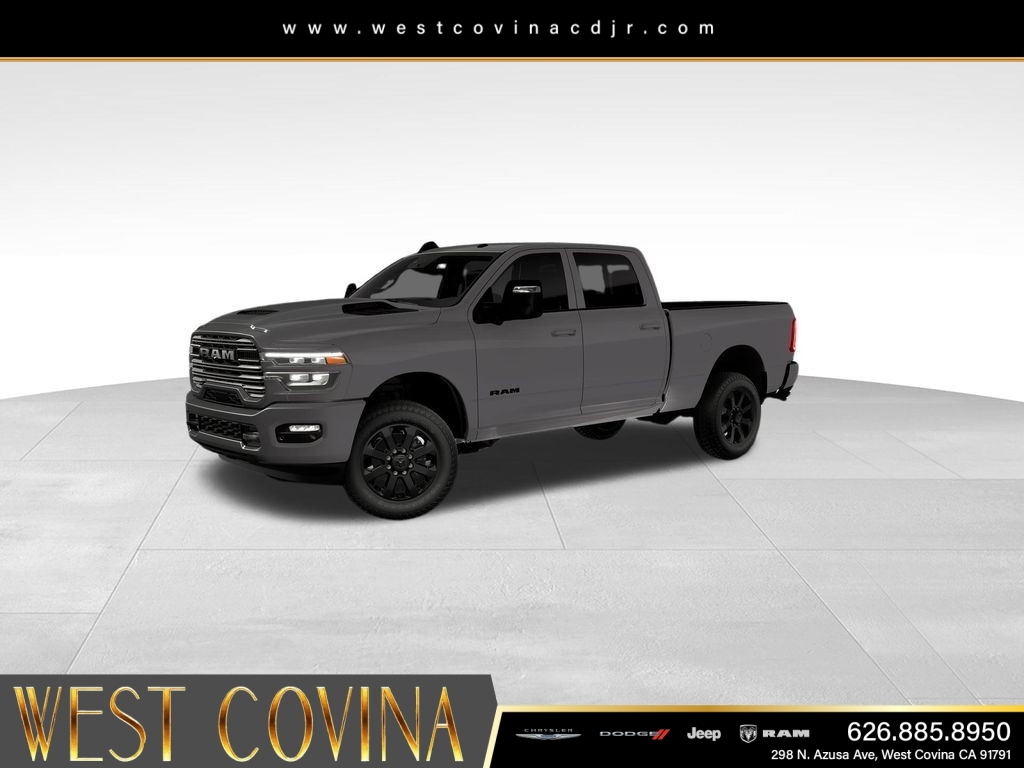 New 2026 Ceramic Gray Clear-Coat Exterior Paint RAM Laramie image 2