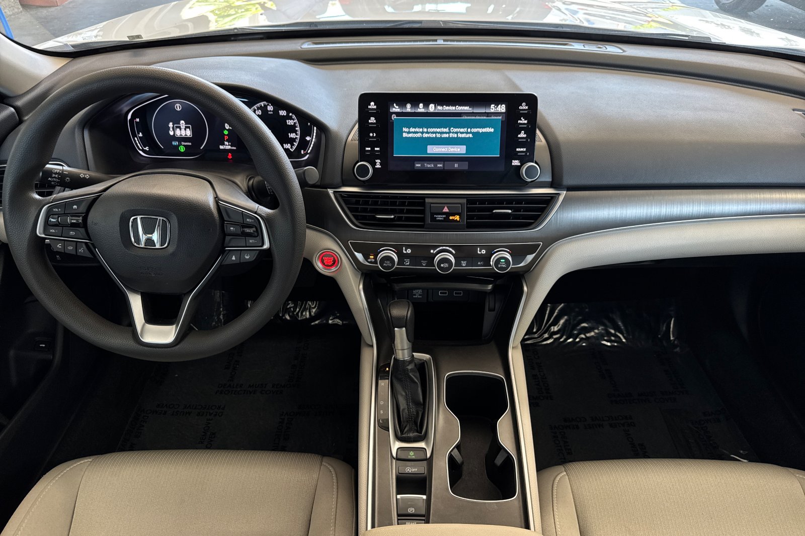 Certified Used 2022 Platinum White Pearl Honda LX image 13